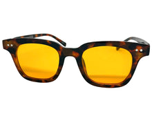 Classic Elegant Vintage Retro Style SUNGLASSES Tortoise Frame - Orange Lens 80841
