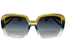 Oversized Exaggerated Vintage Retro Style SUNGLASSES Large Square Funky Frame 80960