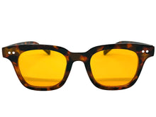 Classic Elegant Vintage Retro Style SUNGLASSES Tortoise Frame - Orange Lens 80841