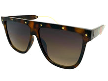 Oversized Classic Vintage Retro Style SUNGLASSES Large Tortoise & Gold Frame 30397