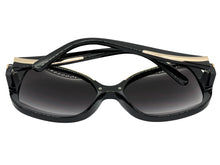 Oversized Exaggerated Vintage Retro Style SUNGLASSES Large Square Black & Rose Gold Frame 30340