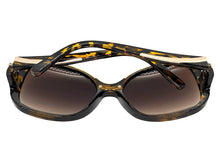Oversized Exaggerated Vintage Retro Style SUNGLASSES Large Square Tortoise & Rose Gold Frame 30340