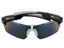 Oversized Sporty Wrap Around Cycling Fishing Biker SUNGLASSES Large Black Frame - Gold Lens 5204