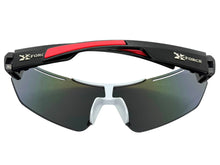 Oversized Sporty Wrap Around Cycling Fishing Biker SUNGLASSES Large Black Frame - Blue Lens 5204