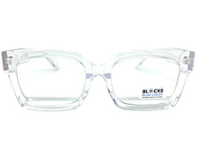 Classic Vintage Retro Style Blue Light Blocking Computer EYEGLASSES Large Thick Clear Frame 2016