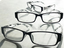 Classy Contemporary Modern Style Clear Lens EYEGLASSES Black Fashion Frame 8079