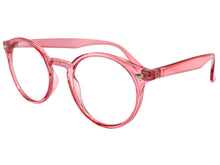 Classic Vintage Retro Style Clear Lens EYEGLASSES Round Pink Frame 1728