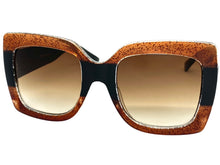 Oversized Vintage Retro Style SUNGLASSES Large Thick Square Frame 1849