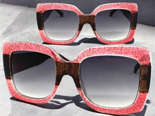 Oversized Vintage Retro Style SUNGLASSES Large Thick Square Frame 1849