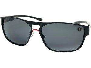 Classic Modern Trendhy Sporty Biker Style SUNGLASSES Sleek Black Frame 21036