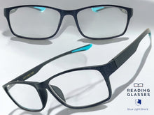 Sleek Contemporary Modern Sporty Style READING GLASSES READERS Gray Frame Lens Strength +2.25