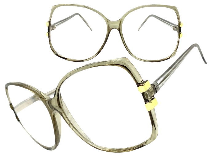 Oversized Classic TRUE Vintage Retro Style BIFOCAL READING GLASSES READERS Big Frame Lens Strength +1.75