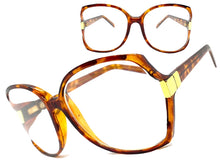 Oversized Classic TRUE Vintage Retro Style READING GLASSES READERS Tortoise Frame Lens Strength +2.00