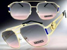 Classic Vintage Retro Hip Hop Aviator Style SUNGLASSES Gold Metal Frame 5509