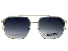 Classic Vintage Retro Hip Hop Aviator Style SUNGLASSES Silver Frame 5509
