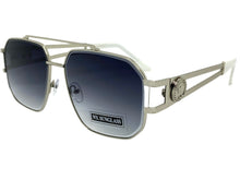Classic Vintage Retro Hip Hop Aviator Style SUNGLASSES Silver Frame 5509