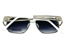 Classic Vintage Retro Hip Hop Aviator Style SUNGLASSES Silver Frame 5509