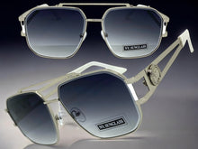 Classic Vintage Retro Hip Hop Aviator Style SUNGLASSES Silver Frame 5509
