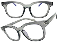 Classic Vintage Retro Style Clear Lens EYEGLASSES Gray Fashion Frame 81259