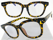 Classic Vintage Retro Style Clear Lens EYEGLASSES Tortoise Fashion Frame 81259