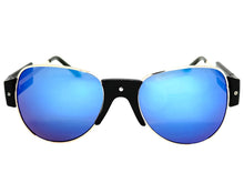 Exaggerated Classic Vintage Retro Style SUNGLASSES Large Black Frame 4563