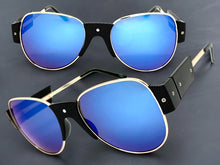 Exaggerated Classic Vintage Retro Style SUNGLASSES Large Black Frame 4563