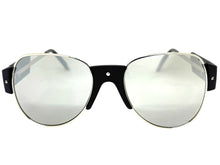 Exaggerated Classic Vintage Retro Style SUNGLASSES Large Black Frame 4563
