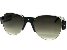 Exaggerated Classic Vintage Retro Style SUNGLASSES Large Black Frame 4562