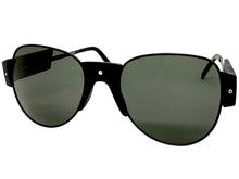 Exaggerated Classic Vintage Retro Style SUNGLASSES Large Black Frame 4562