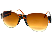 Exaggerated Classic Vintage Retro Style SUNGLASSES Large Tortoise Frame 4562