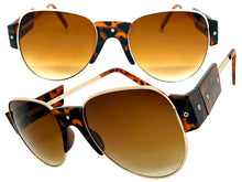 Exaggerated Classic Vintage Retro Style SUNGLASSES Large Tortoise Frame 4562