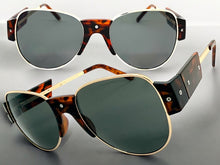 Exaggerated Classic Vintage Retro Style SUNGLASSES Large Tortoise Frame 4562