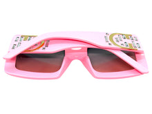 Oversized Exaggerated Classic Vintage Retro Style SUNGLASSES Large Thick Pink Frame E1620