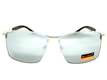 Classic Sporty Modern Stylish Sleek Biker SUNGLASSES Chrome Frame & Lens 1462