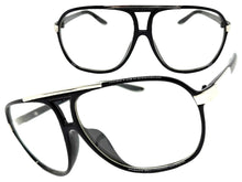Classic Vintage Retro Hip Hop Rapper Style Clear Lens EYEGLASSES Black Frame 80604