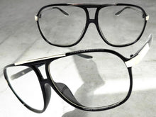 Classic Vintage Retro Hip Hop Rapper Style Clear Lens EYEGLASSES Black Frame 80604