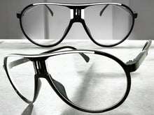 Classic Vintage Retro Hip Hop Style Clear Lens EYEGLASSES Black Frame 6686