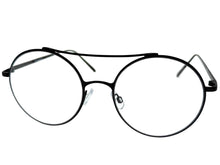 Classic Vintage Retro Hip Hop Style Clear Lens EYEGLASSES Round Black Frame 8563