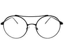Classic Vintage Retro Hip Hop Style Clear Lens EYEGLASSES Round Black Frame 8563