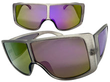 Futuristic Modern Rerto Blinder Shield Style SUNGLASSES Gray Frame 6361