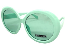 Oversized Exaggerated Vintage Retro Style SUNGLASSES X-Large Mint Frame 9240