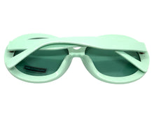 Oversized Exaggerated Vintage Retro Style SUNGLASSES X-Large Mint Frame 9240