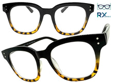 Classic Elegant Vintage Retro Style READING GLASSES READERS Black Frame - Lens Strength +1.50