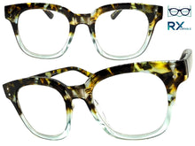 Classic Elegant Vintage Retro Style READING GLASSES READERS Tortoise Frame - Lens Strength +2.75