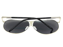 Classic Contemporary Modern Wrap Shield Style SUNGLASSES Sleek Silver Frame 1086