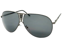 Classic Contemporary Modern Wrap Shield Style SUNGLASSES Sleek Gunmetal Frame 1086