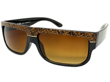 Classic Vintage Retro Hip Hop Rapper Pimp Style SUNGLASSES Thick Black Snakeskin Frame 1221
