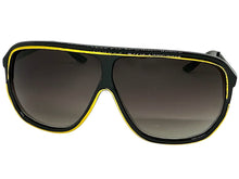 Oversized Classic True Vintage Retro Style SUNGLASSES Sleek Black Frame 5079