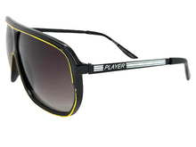 Oversized Classic True Vintage Retro Style SUNGLASSES Sleek Black Frame 5079