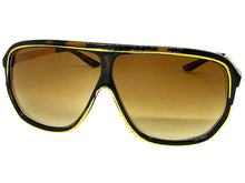 Oversized Classic True Vintage Retro Style SUNGLASSES Sleek Brown Frame 5079